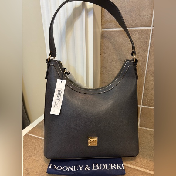 Dooney & Bourke SAFFIANO HOBO - Picture 1 of 3